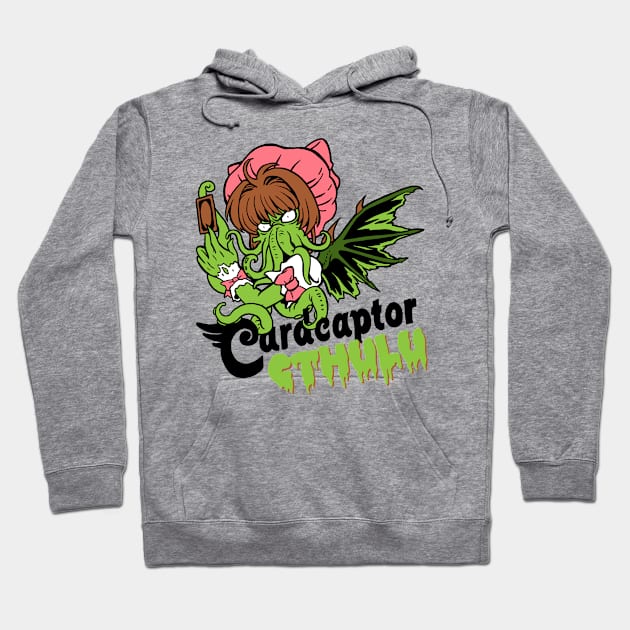 Card Captor Cthulu Hoodie by spookyruthy